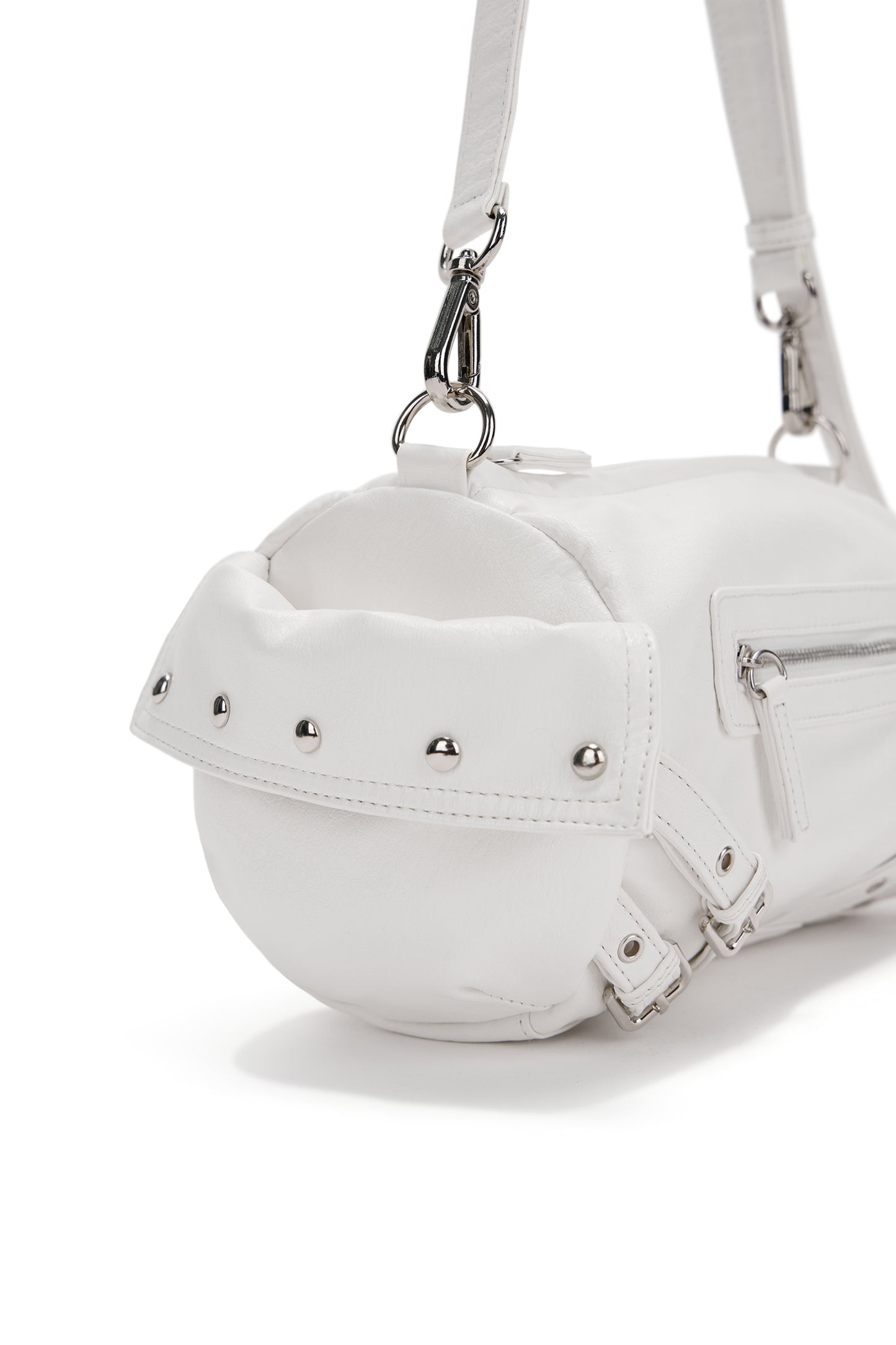 DEINET STUD POCKET BAG IN IVORY