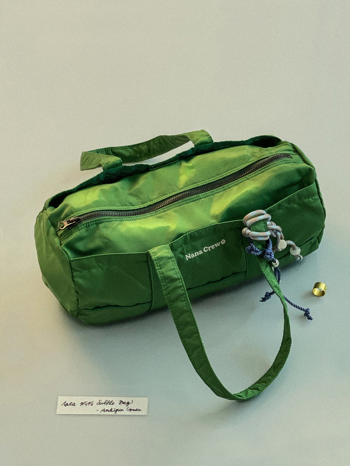 NANACREW MINI DUFFLE BAG - ANTIQUE GREEN