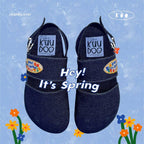 [kuudoo] Denim Spring Sandal - Heels/Flat (size 35~45 available)