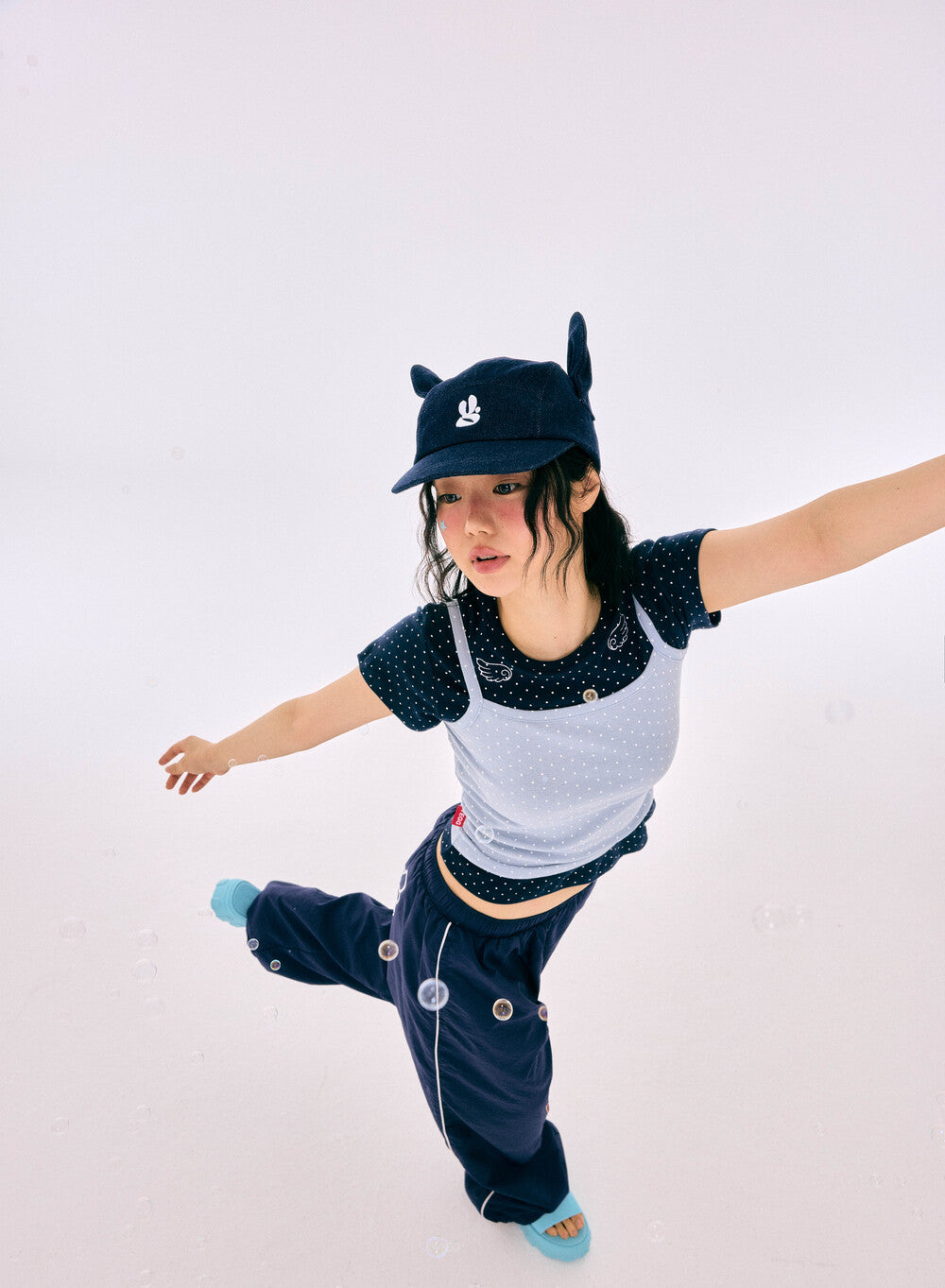 YEGG Dot angel sleeveless (3colors)