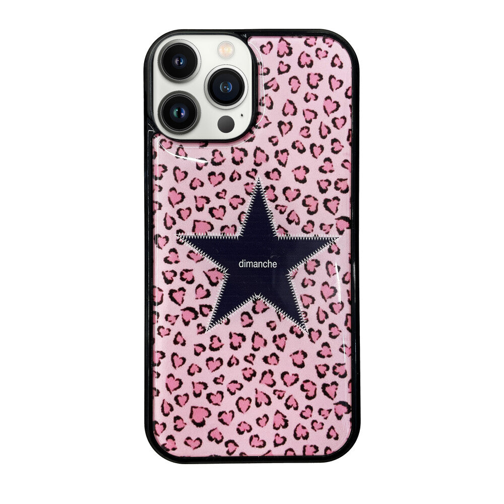 Leopard Star Case (pink)