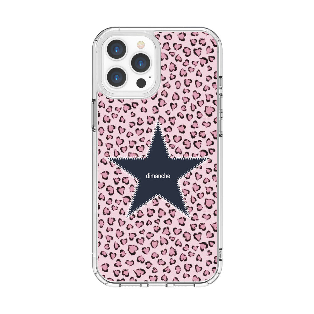 Leopard Star Case (pink)