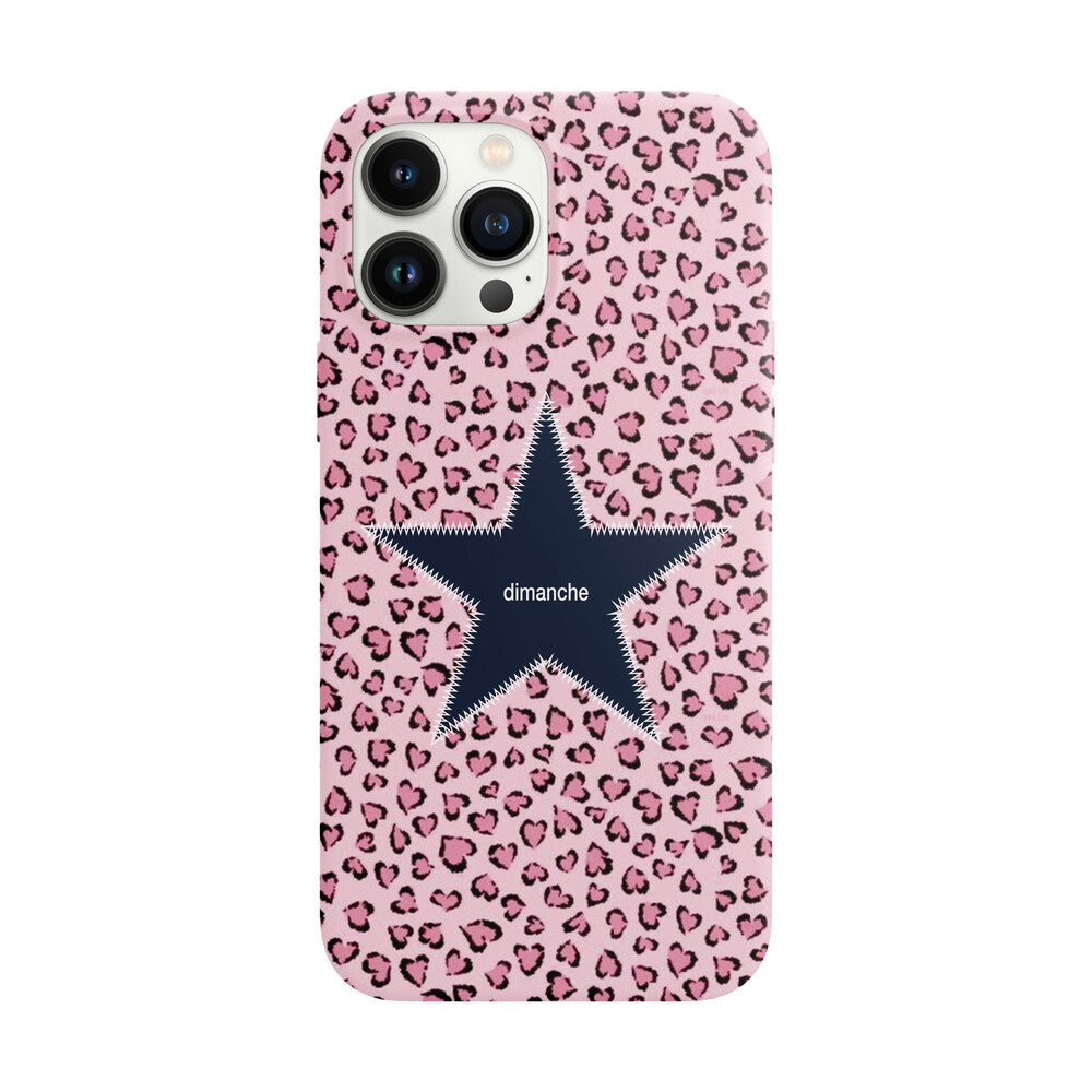 Leopard Star Case (pink)