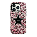 Leopard Star Case (pink)