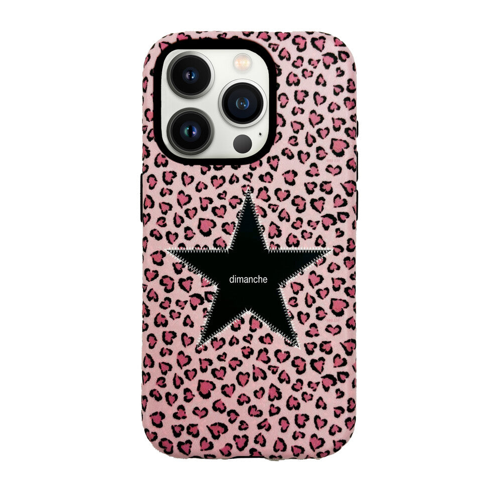 Leopard Star Case (pink)