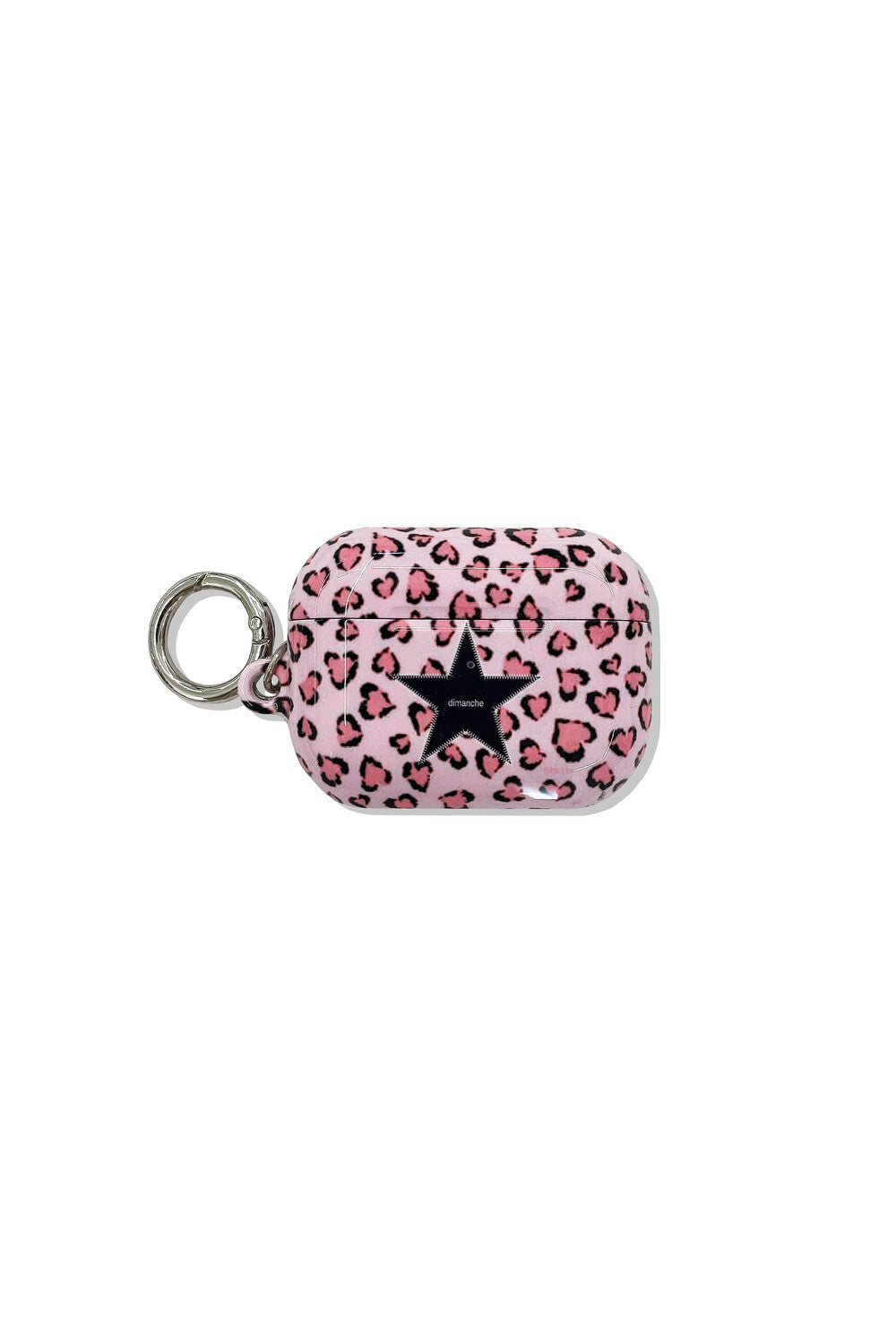 Leopard Star Airpods Case (pink)