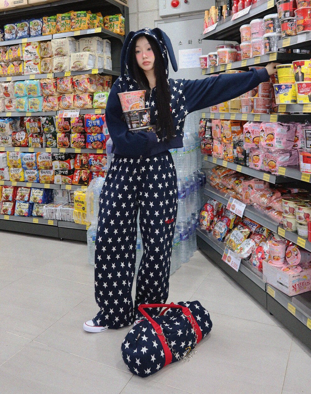 YEGG Star Bunny Hoodie - 2colors