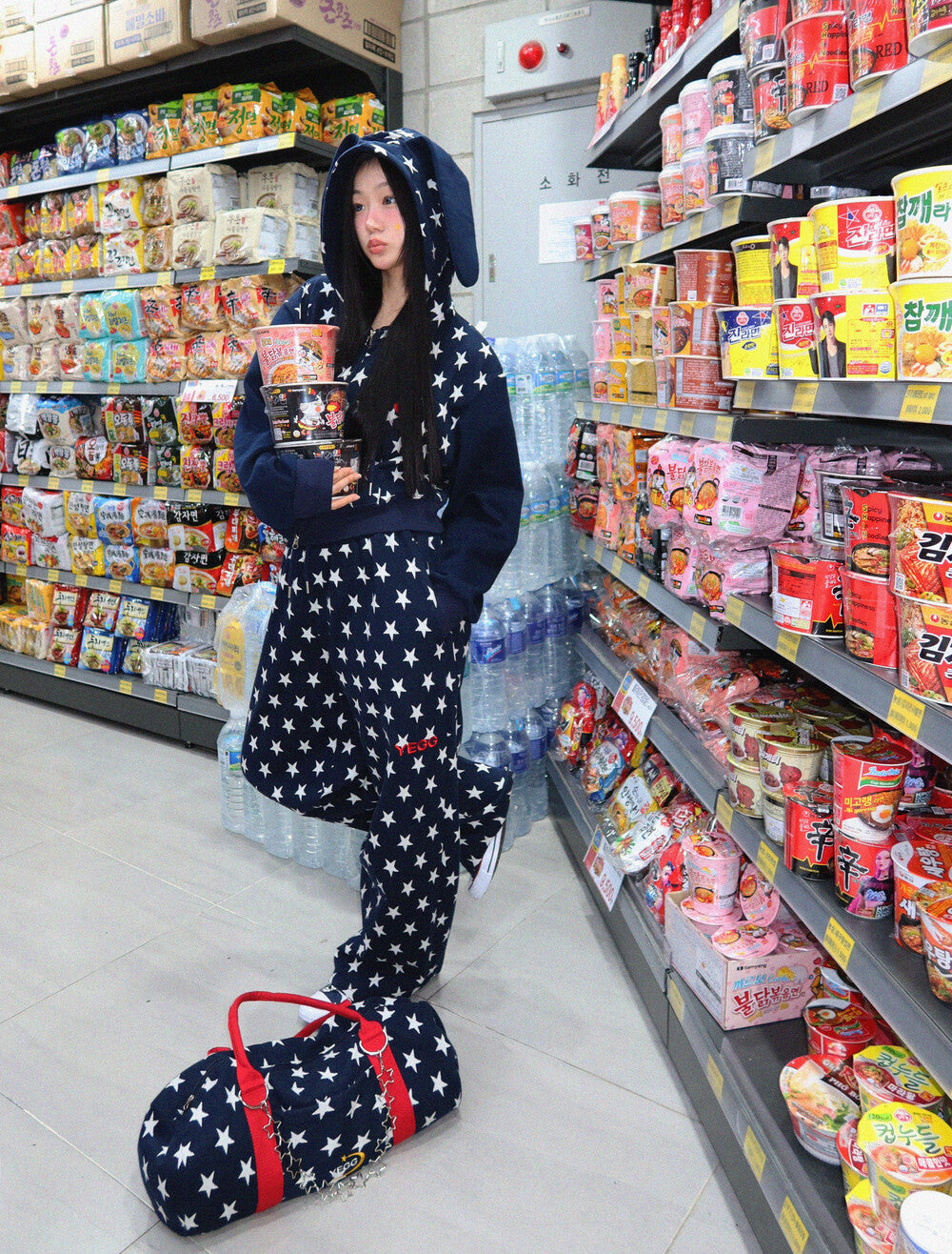 YEGG Star Bunny Hoodie - 2colors