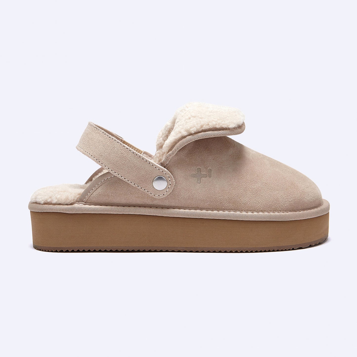 OTZ BALLOONY PLATFORM BANDING SLIDES / BEIGE