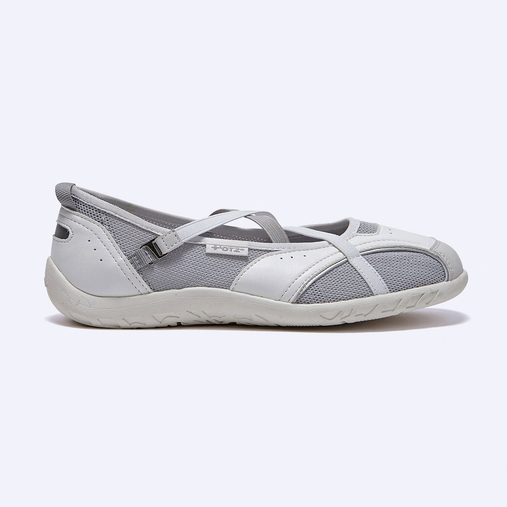 OTZ ROMARY BANDING FLAT SNEAKERS / WHITE