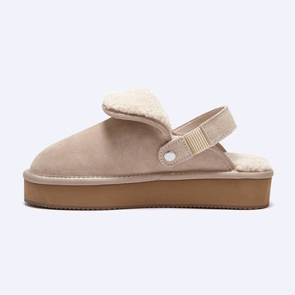 OTZ BALLOONY PLATFORM BANDING SLIDES / BEIGE