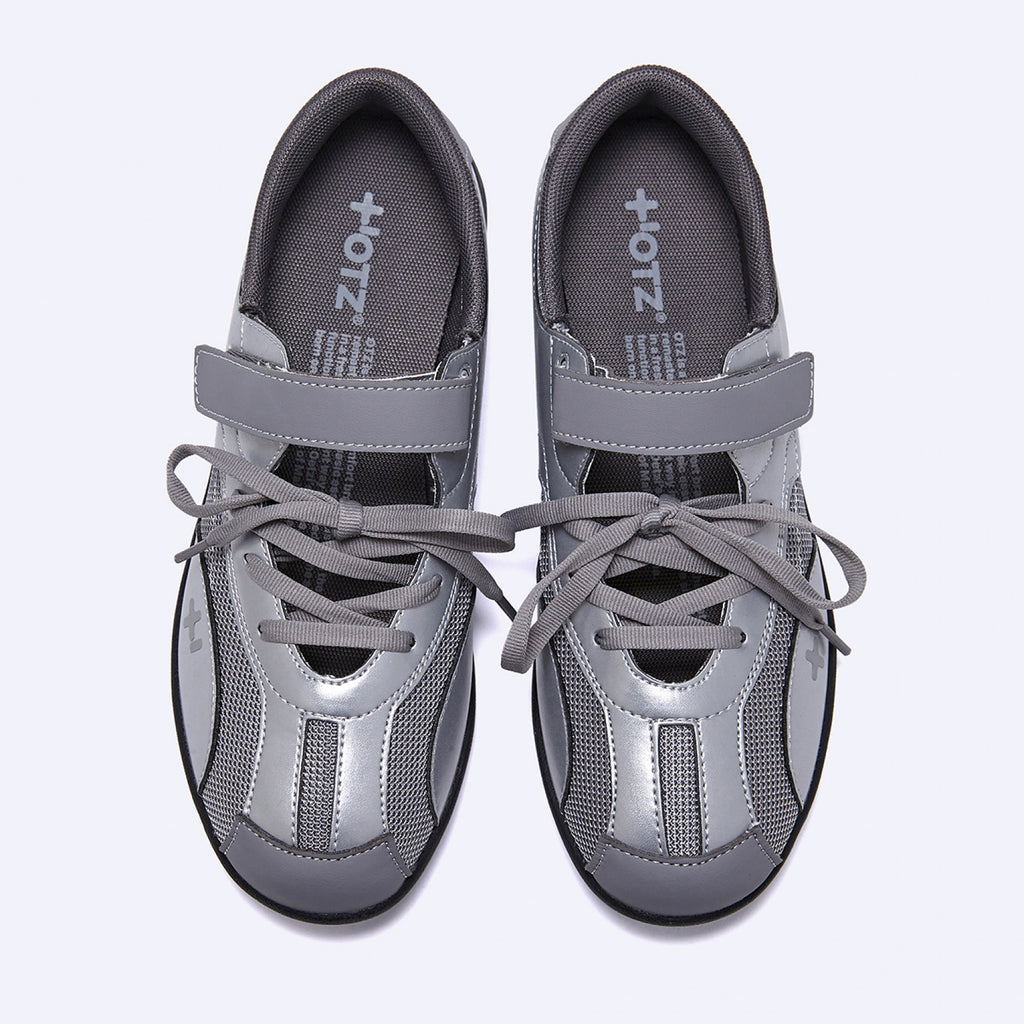 OTZ ROMARY LACE-UP SNEAKERS / SILVER