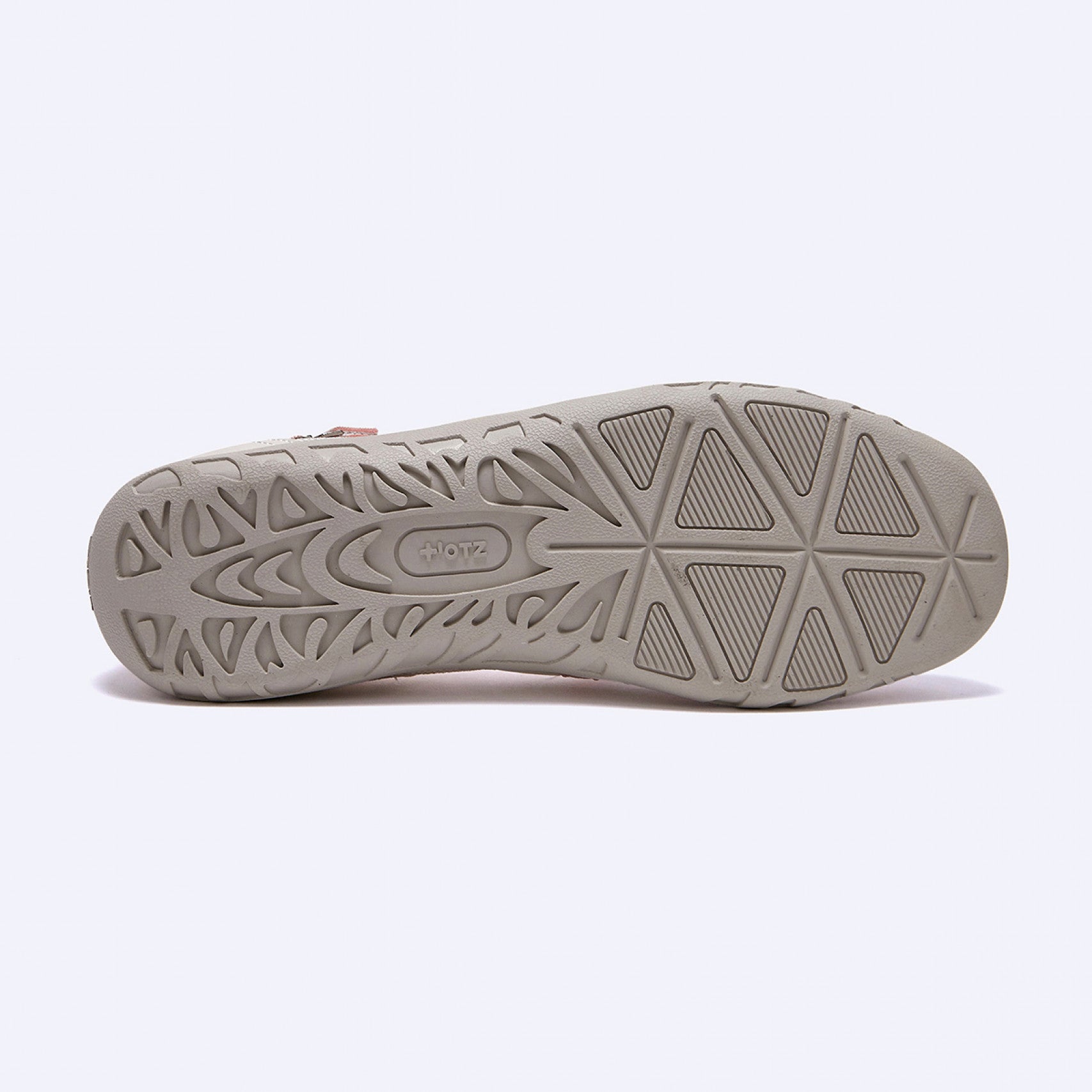OTZ ROMARY BANDING FLAT SNEAKERS / BEIGE