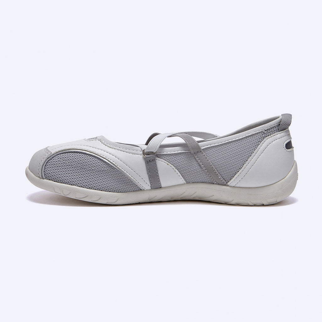OTZ ROMARY BANDING FLAT SNEAKERS / WHITE