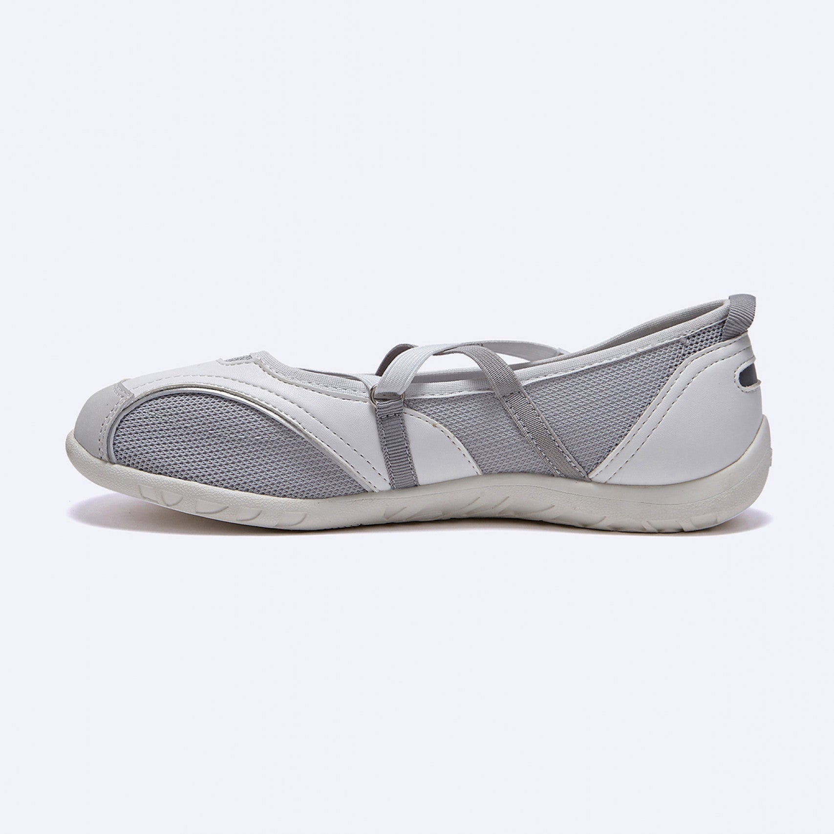 OTZ ROMARY BANDING FLAT SNEAKERS / WHITE