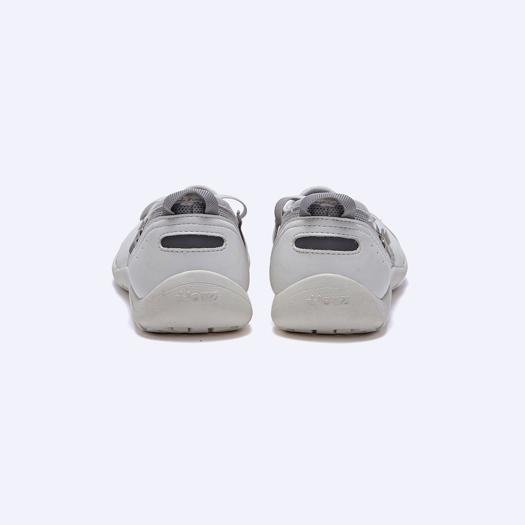 OTZ ROMARY BANDING FLAT SNEAKERS / WHITE