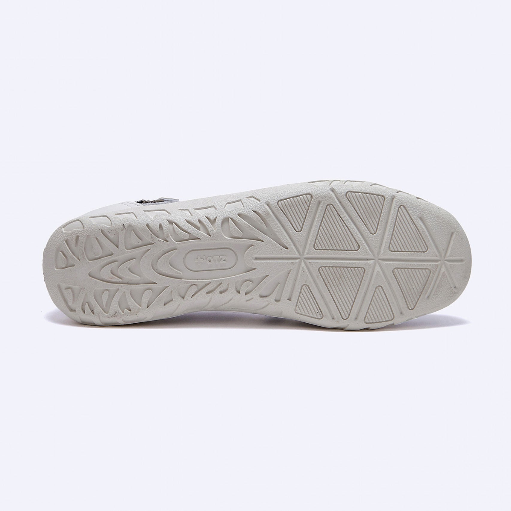 OTZ ROMARY BANDING FLAT SNEAKERS / WHITE