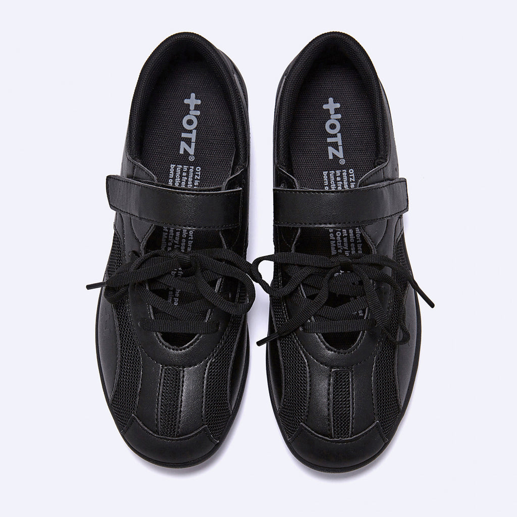 OTZ ROMARY LACE-UP SNEAKERS / BLACK