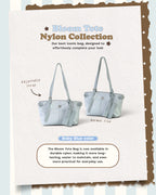 [獨家代理] [OBAGHOUSE] THE BLOOM TOTE ★NYLON★ COLLECTION_3 COLORS