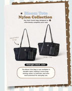 [獨家代理] [OBAGHOUSE] THE BLOOM TOTE ★NYLON★ COLLECTION_3 COLORS