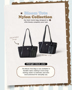 [獨家代理] [OBAGHOUSE] THE BLOOM TOTE ★NYLON★ COLLECTION_3 COLORS