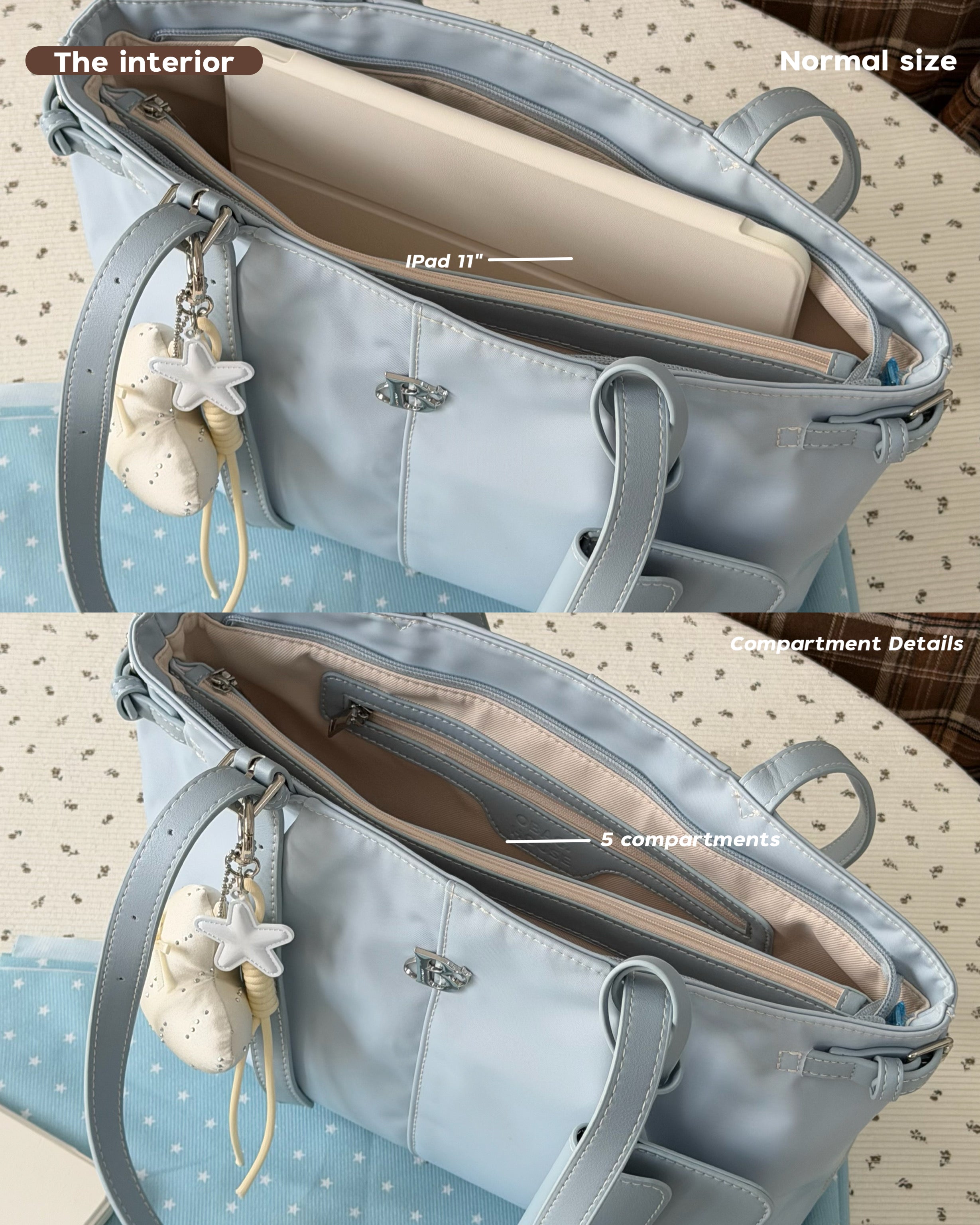 [獨家代理] [OBAGHOUSE] THE BLOOM TOTE ★NYLON★ COLLECTION_3 COLORS