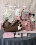 Bloom Curve Bag 🌷🌈 (shoulder/cross OK!!) - 6colors
