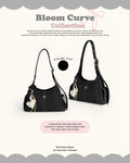 Bloom Curve Bag 🌷🌈 (shoulder/cross OK!!) - 6colors