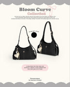 Bloom Curve Bag 🌷🌈 (shoulder/cross OK!!) - 6colors