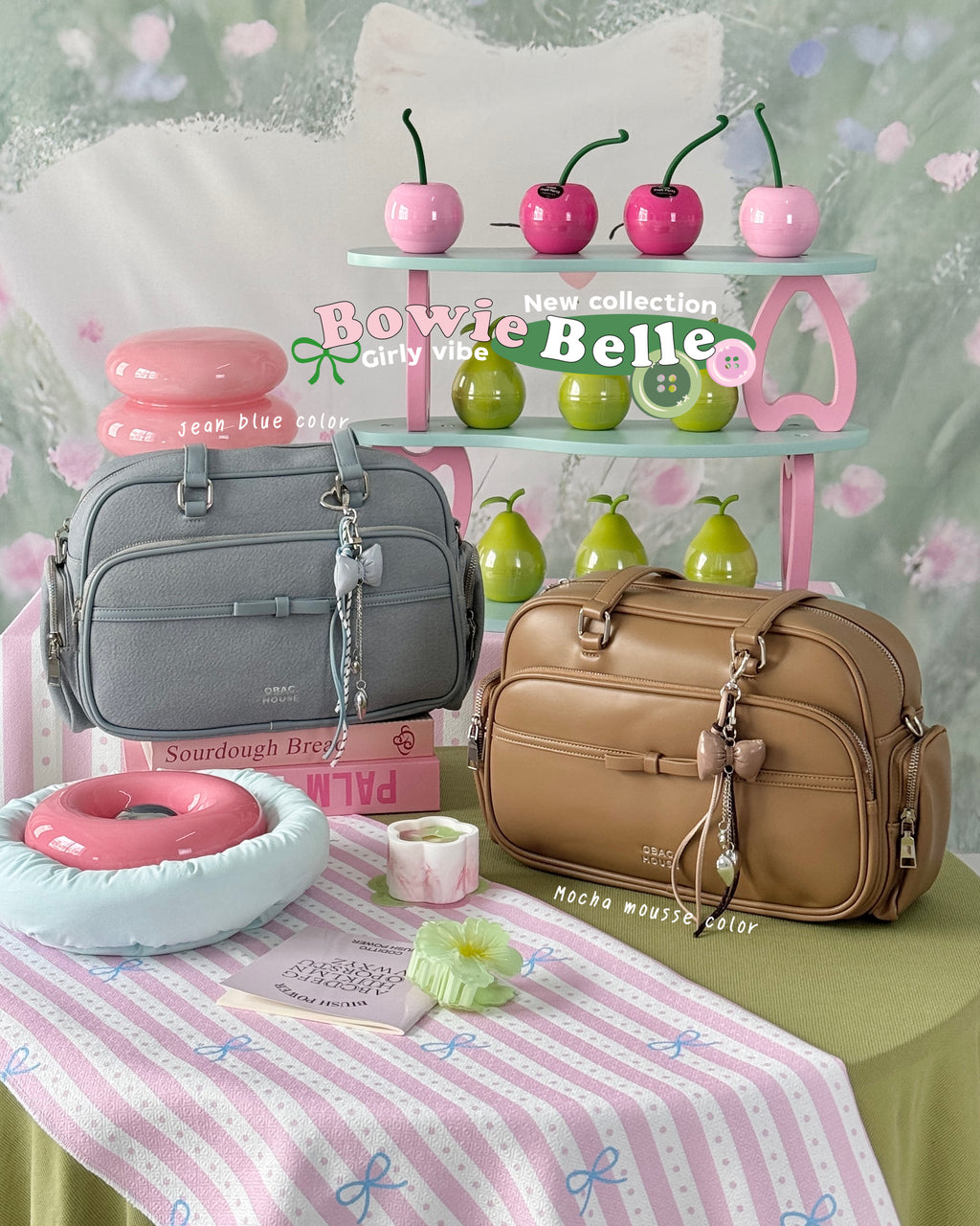 [New-in💓] [獨家代理🎀] Bowie Belle Shoulder Bag / 6colors