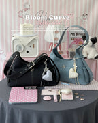Bloom Curve Bag 🌷🌈 (shoulder/cross OK!!) - 6colors