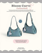 Bloom Curve Bag 🌷🌈 (shoulder/cross OK!!) - 6colors