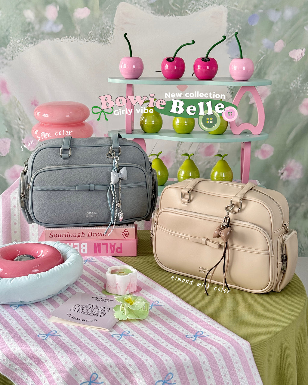 [New-in💓] [獨家代理🎀] Bowie Belle Shoulder Bag / 6colors