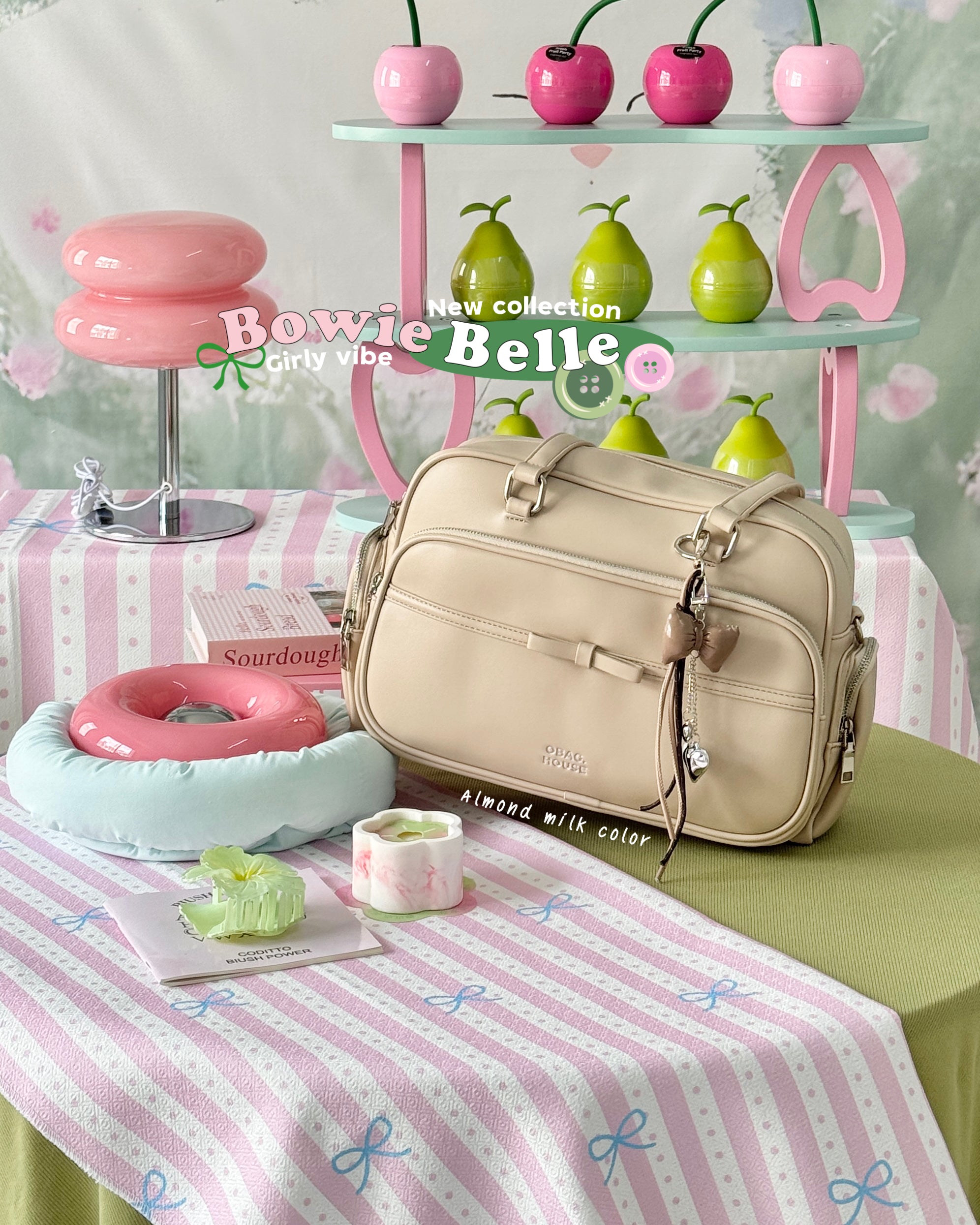 [New-in💓] [獨家代理🎀] Bowie Belle Shoulder Bag / 6colors