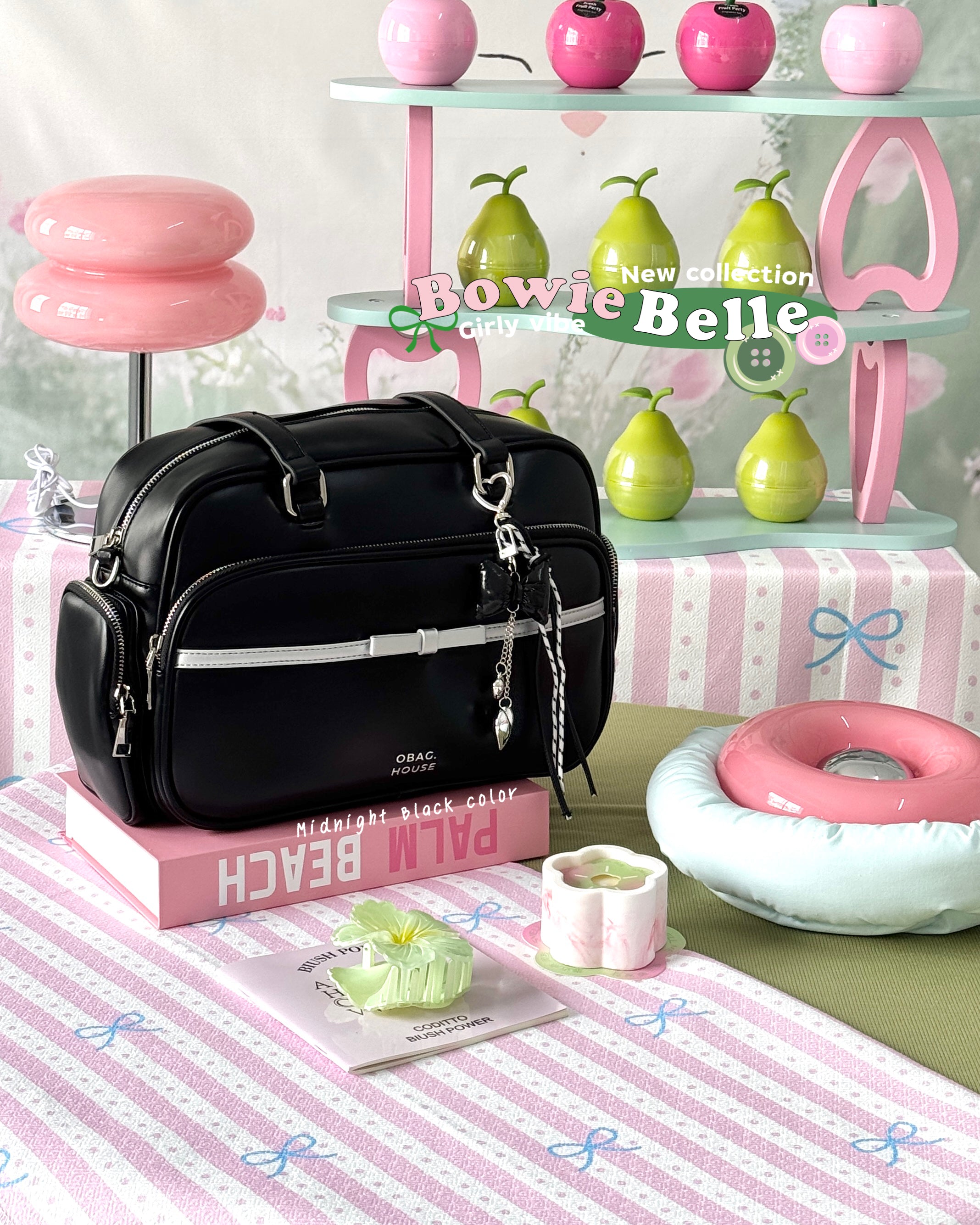 [New-in💓] [獨家代理🎀] Bowie Belle Shoulder Bag / 6colors