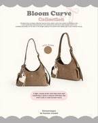 Bloom Curve Bag 🌷🌈 (shoulder/cross OK!!) - 6colors