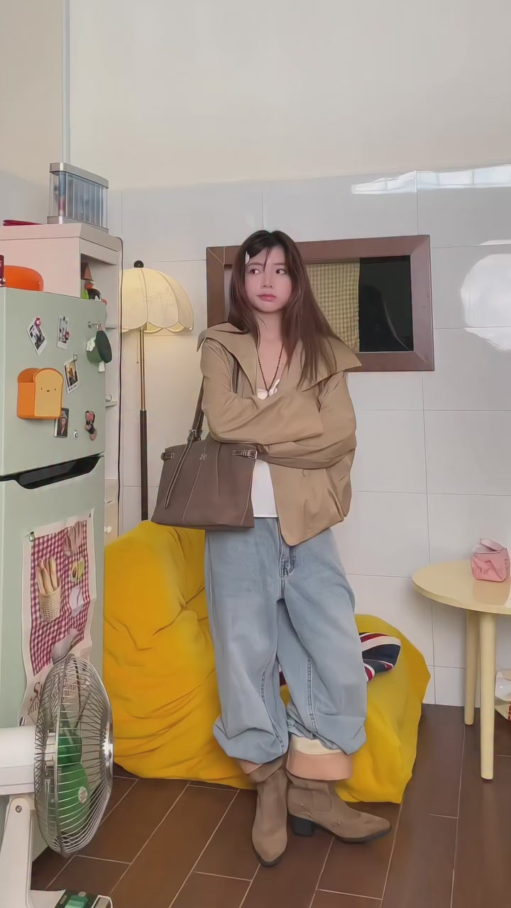 [獨家代理] the Bloom Tote Collection - Mocha Suede