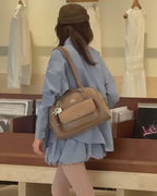 [獨家代理] the BusyBelle School Bag - Mocha Mousse