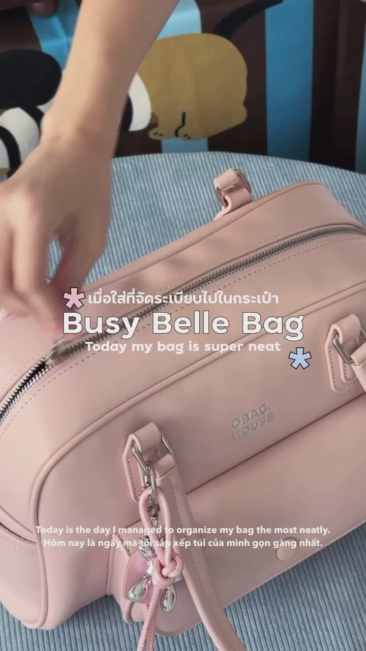 [獨家代理] the BusyBelle School Bag - Soft Pink