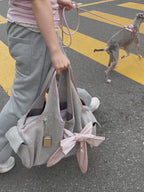 [dttm.club x siweol 獨家限定團購] Bow Shoulder Bag - Pink Star