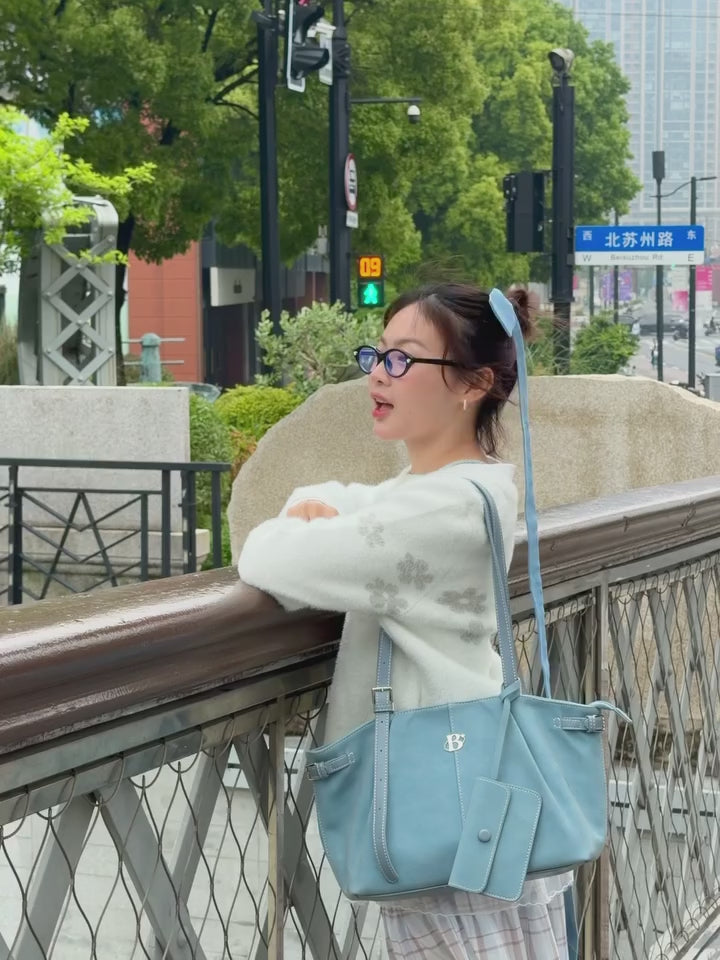 [獨家代理] the Bloom Tote Collection - Sky Mist ☁️🩵
