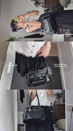 [獨家代理] the BusyBelle School Bag - Midnight Black