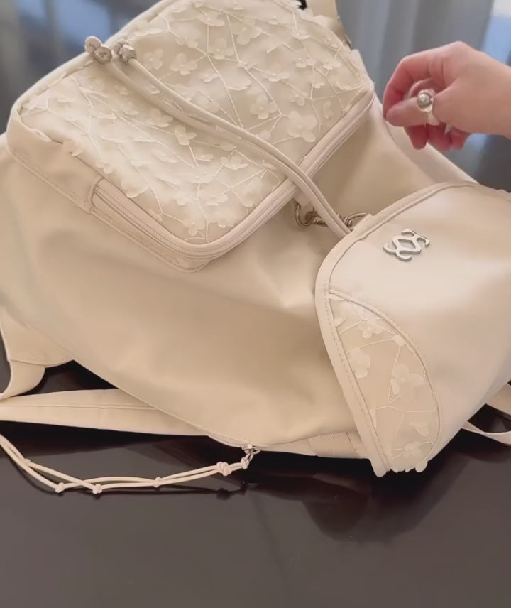 Garden Backpack / Ivory