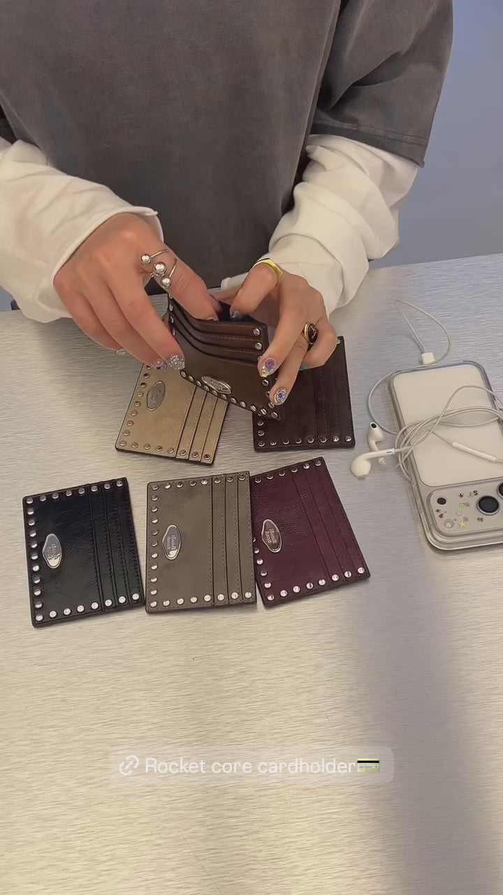 [官方代理] Rondi House Rocket Core Card Wallet - 6colors