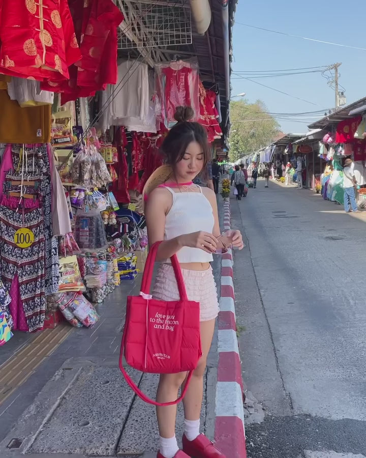 Chubby Shoulder Totebag / 5colors