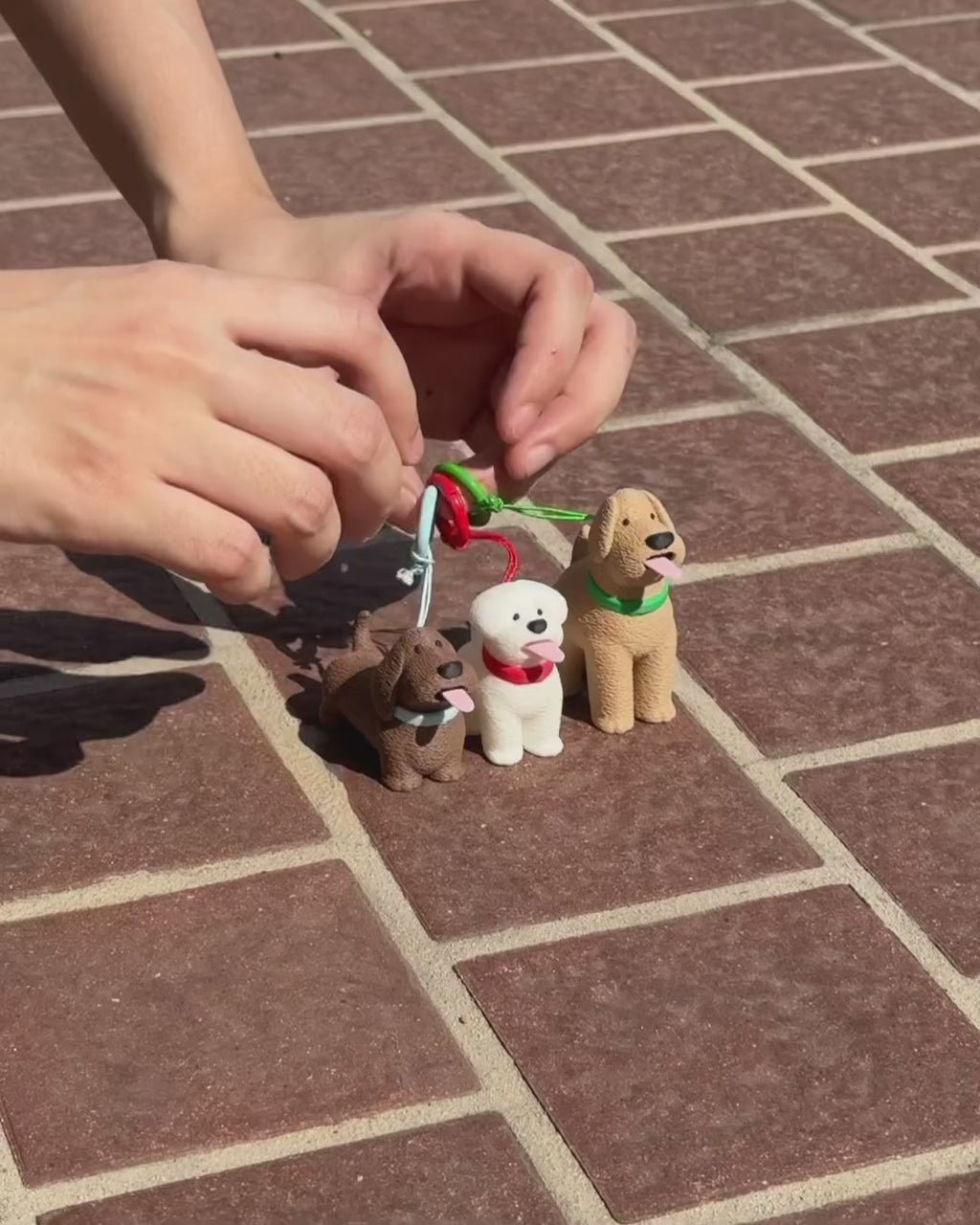 [th] hot dogs keychain / 3 characters