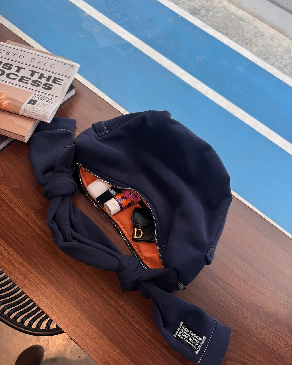 [香港現貨✨] [官方代理💣] KENTNEEY 3-WAY SWEATER DAILY WINDY BAG - YANKEES