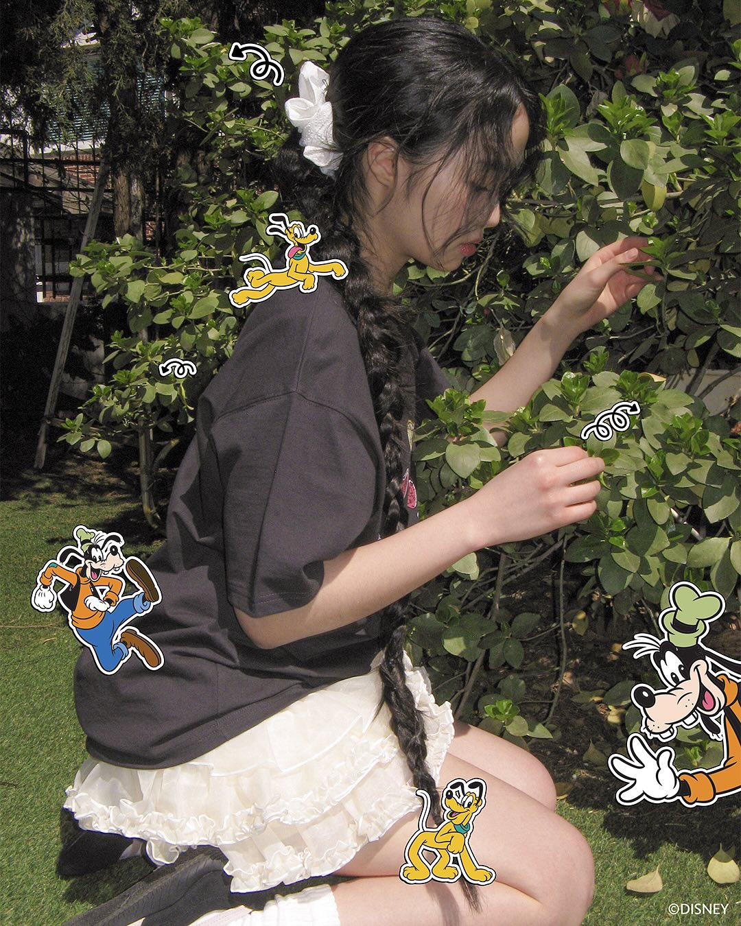 Ames-Worldwide x Disney GOOFY AND PLUTO TEE  / 2colors