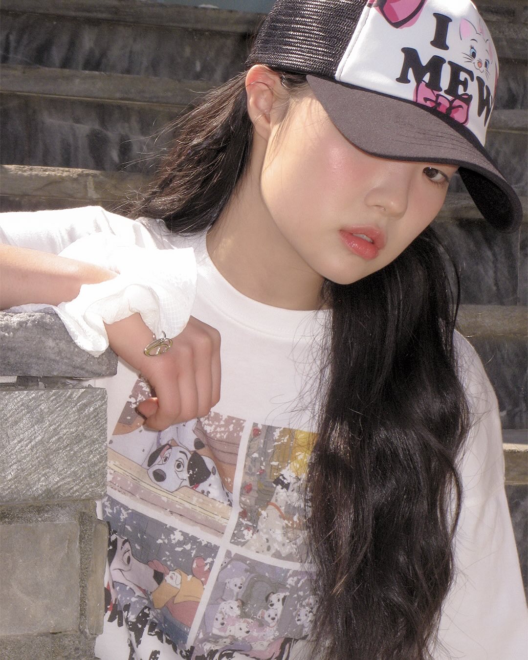 Ames-Worldwide x Disney DALMATIANS CARTOON TEE  / 2colors