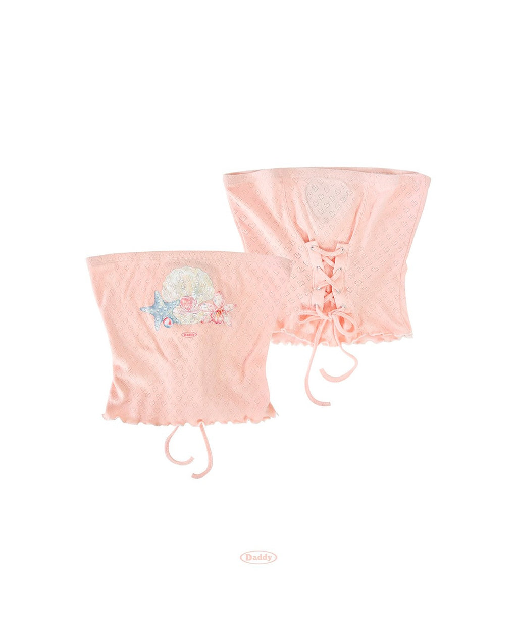 Daddy Seashell Dream Strapless Top / 2colors